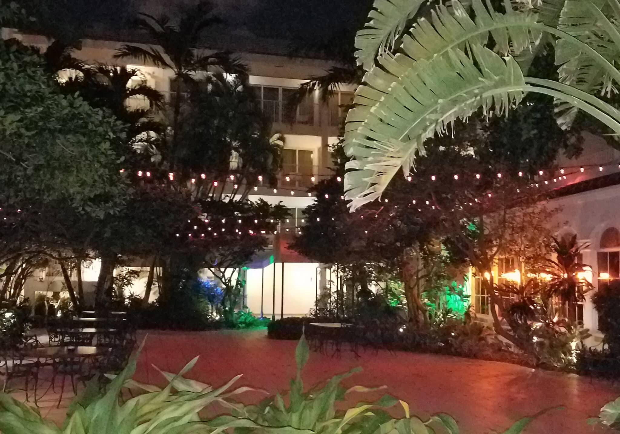 Lighting Up Hibiscus Court