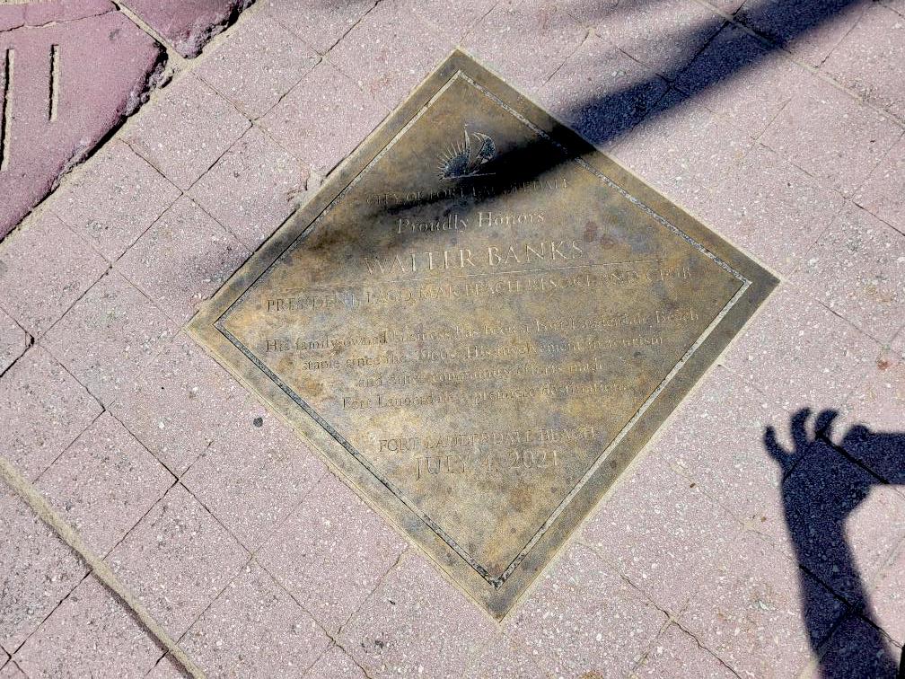 Walter Banks Walk of Fame Induction