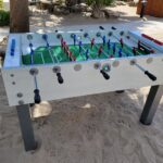 new foosball at lago mar resort beach play area