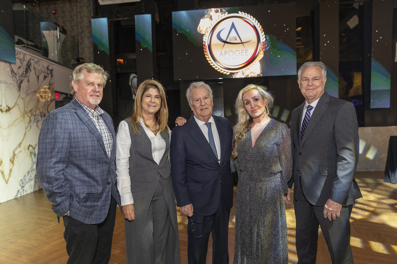 Lago Mar, Walter Banks, Accepts Apogee Award