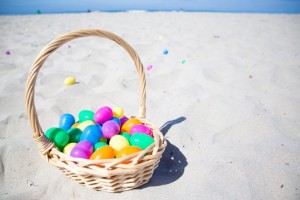 easter on the beach